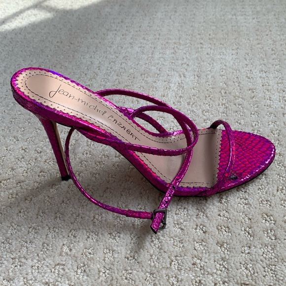 JEAN-MICHEL CAZABAT Fuchsia Heels - Picture 5 of 10
